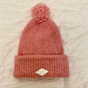 Rag & Bone Pink Francie Beanie